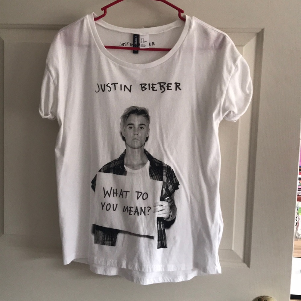 Justin Bieber graphic tee